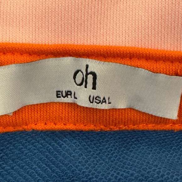 Women’s NWT Color Block Ruffle Sleeve Top Size Large MSRP $42 - Picture 4 of 4